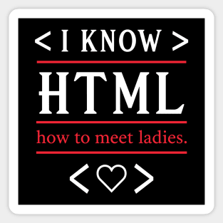 How To Meet Ladies Sticker